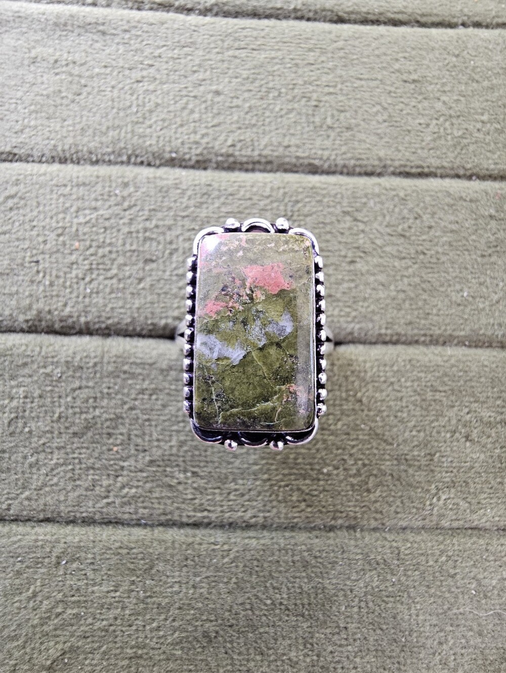 Silver Plated Ring Size 9.5